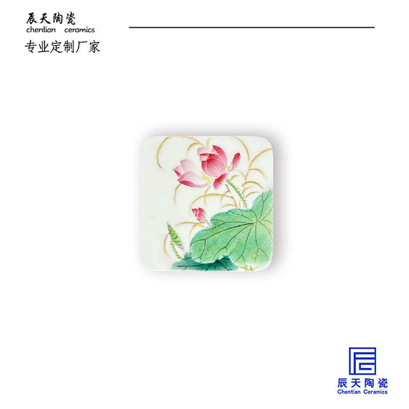 <b>客戶(hù)定制 中式花鳥(niǎo)手繪陶瓷瓷片</b>